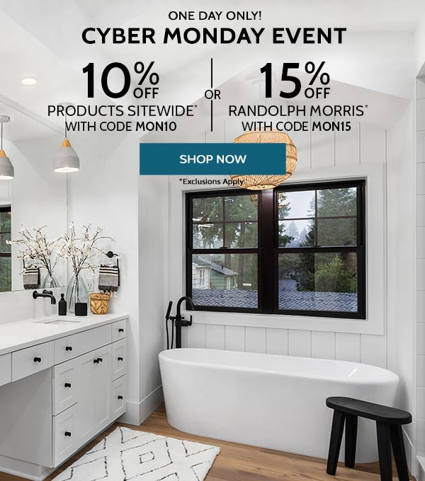 Cyber Monday Event. 15% off Randolph Morris with code MON15 or 10% off sitewide with code MON10