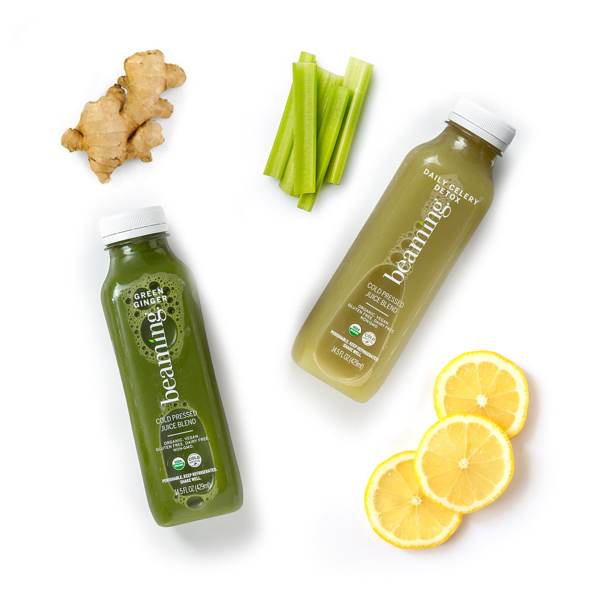 Daily Celery Detox and Green Ginger 