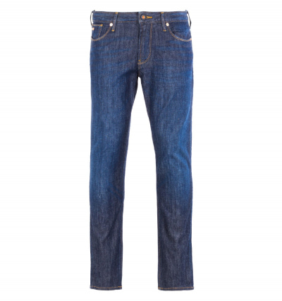 Emporio Armani J06 Slim Fit Denim Blue Jeans
