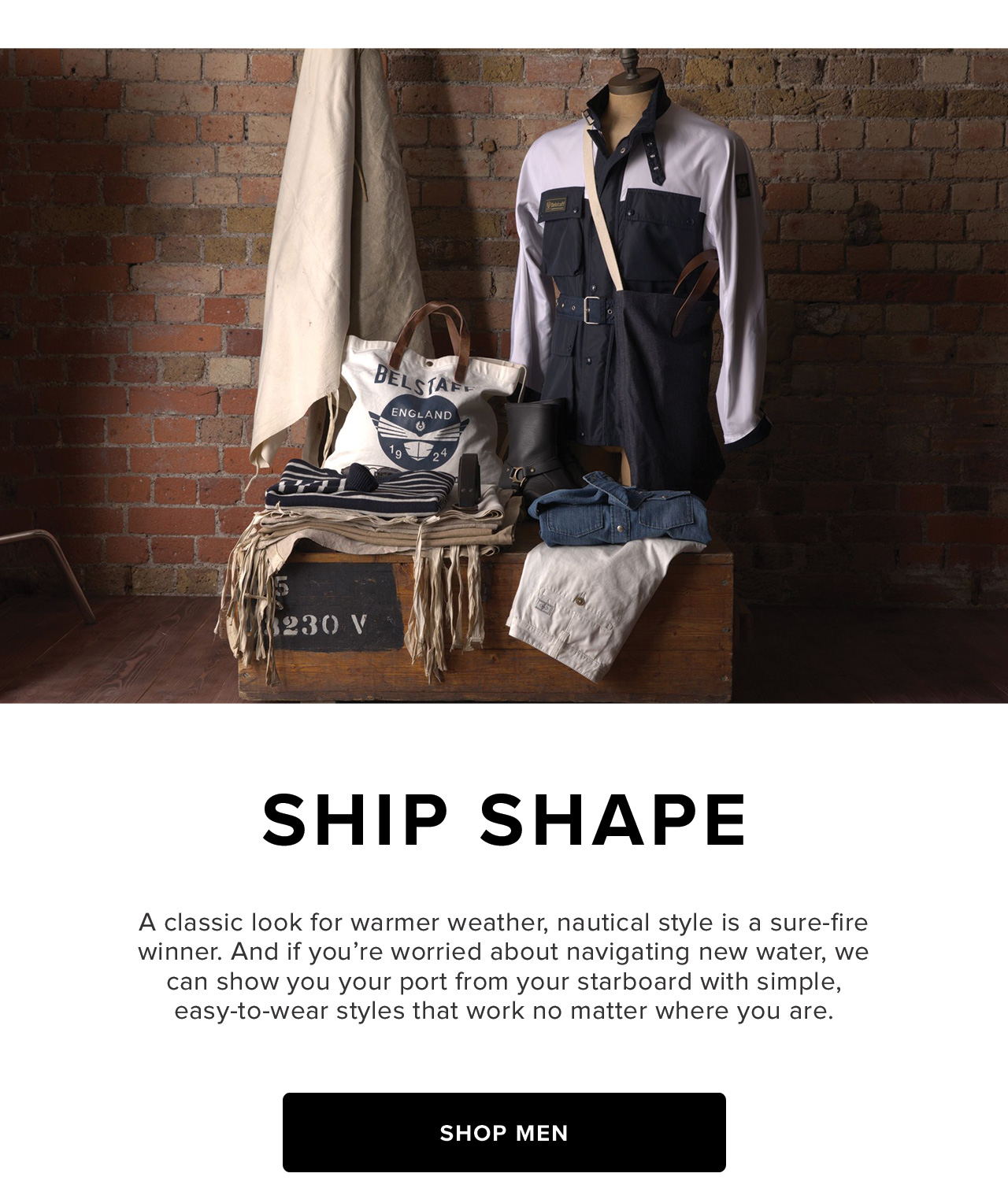 Ship Shape - Shop Men