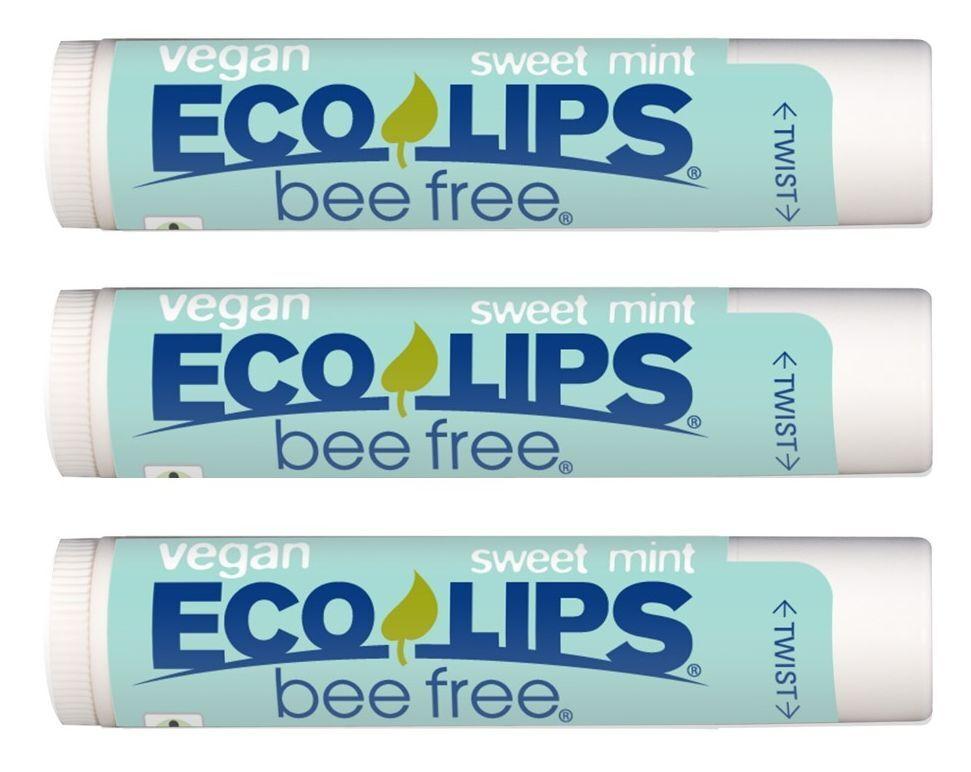 Image of Bee Free? 3-Pack Vegan Sweet Mint Lip Balm