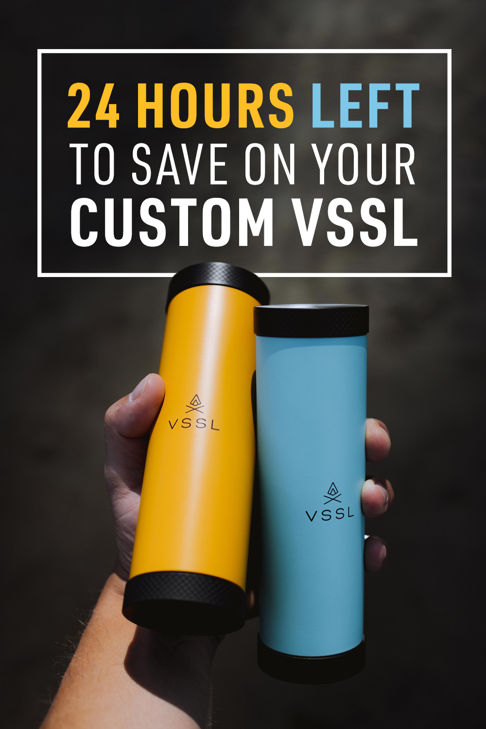 Preparedness month may be coming to an end - but we're keeping the adventure going. Don't miss your chance to customize the gear you need to adventure with confidence. Tomorrow is your last chance to take $20 off any custom VSSL over $100.