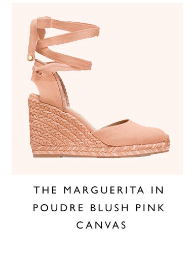 THE MARGUERITA IN POUDRE BLUSH PINK CANVAS