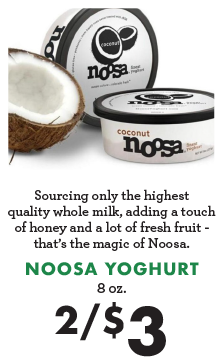 Noosa Yoghurt 8 oz. - 2 for $3