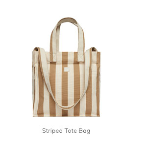 Striped Tote Bag
