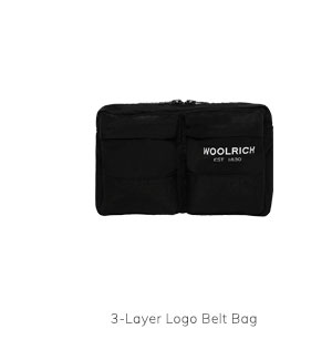 3-Layer Logo Belt Bag

