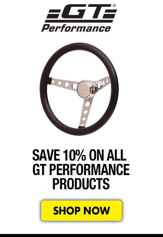 GT Performance Save 10% on All GT Performance Products