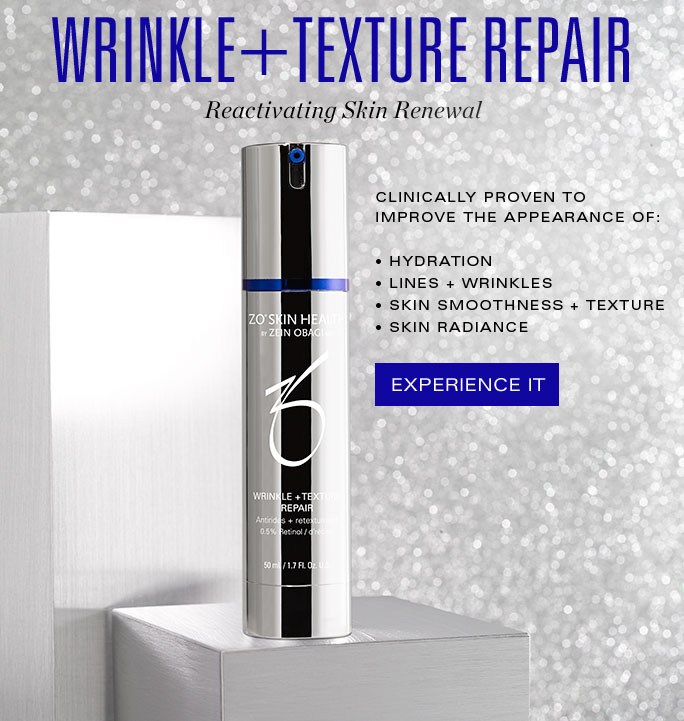 WRINKLE + TEXTURE REPAIR. Reactivating Skin Renewal. EXPERIENCE IT