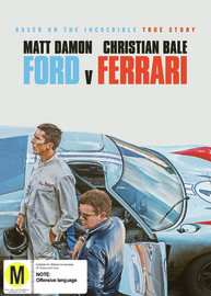 Ford v Ferrari on DVD