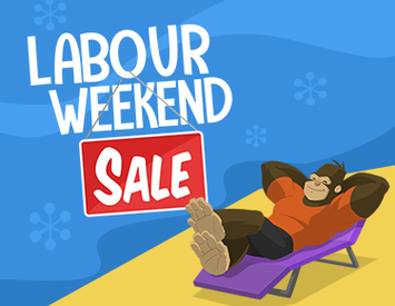 Labour Weekend Sale on now!