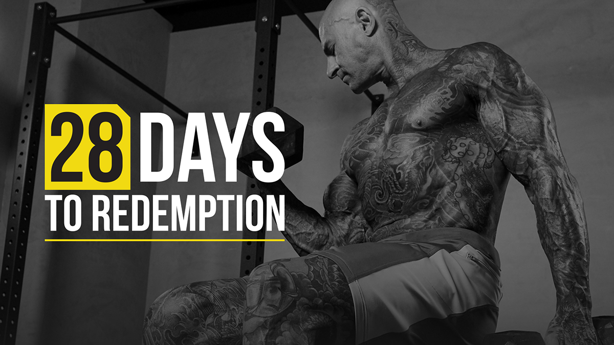 Get back on track with Jim Stoppani''s 28 Days to Redemption program