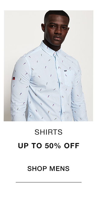 50% Off Shirts