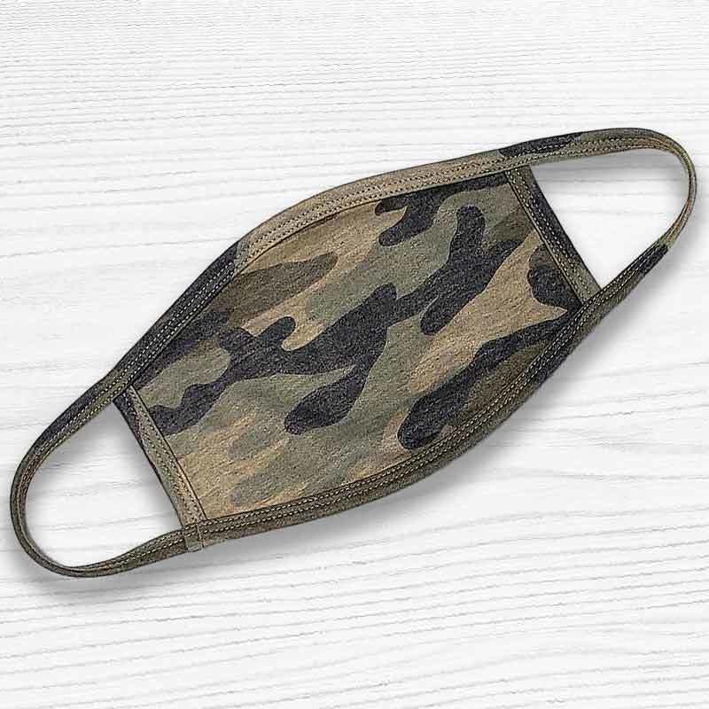 Image of Soft Touch Camo Face Mask