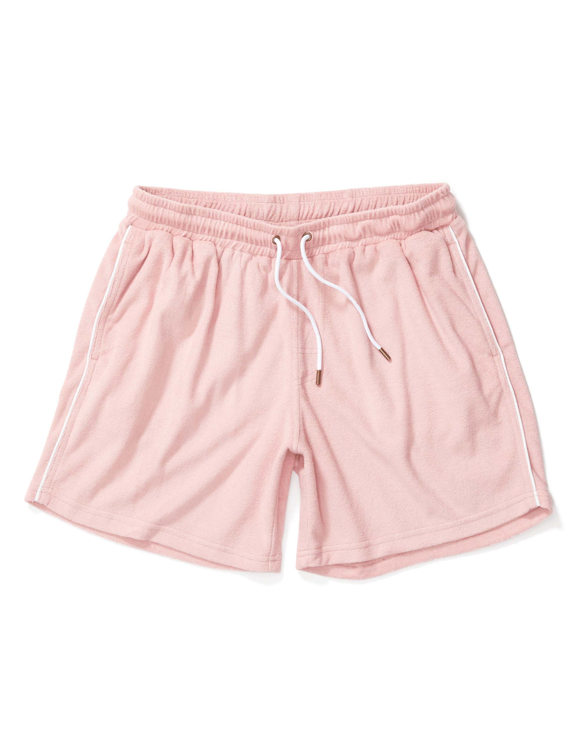 Image of The Gaucho Terry Cloth Shorts - Mauve