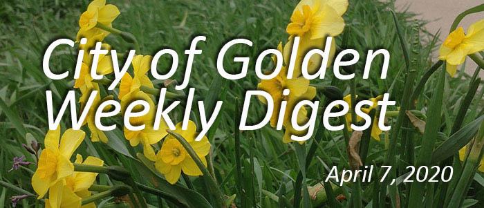 Weekly Digest April 7 2020