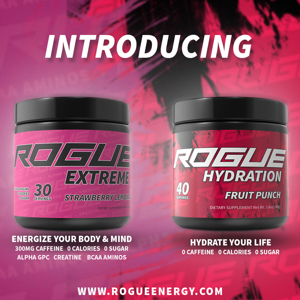 Rogue Extreme & Rogue Hydration