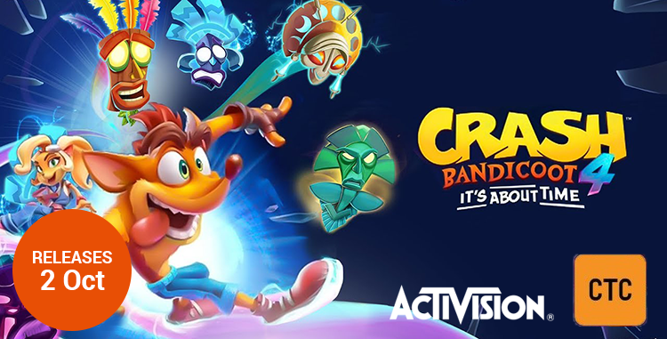 Crash Bandicoot 4 announced for PS4 & Xbox One!