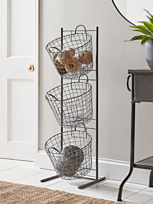 Standing Wire Storage Basket