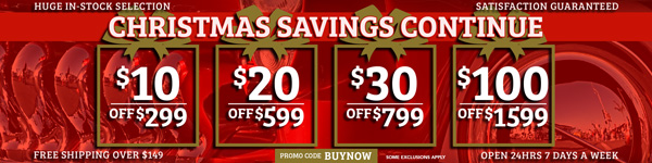 Save $10 Off $299, $20 Off $599, $30 Off $799, $100 Off $1,599 Orders - Promo Code: BUYNOW