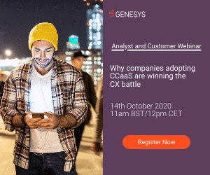 Genesys Analyst and Customer webinar Ad 