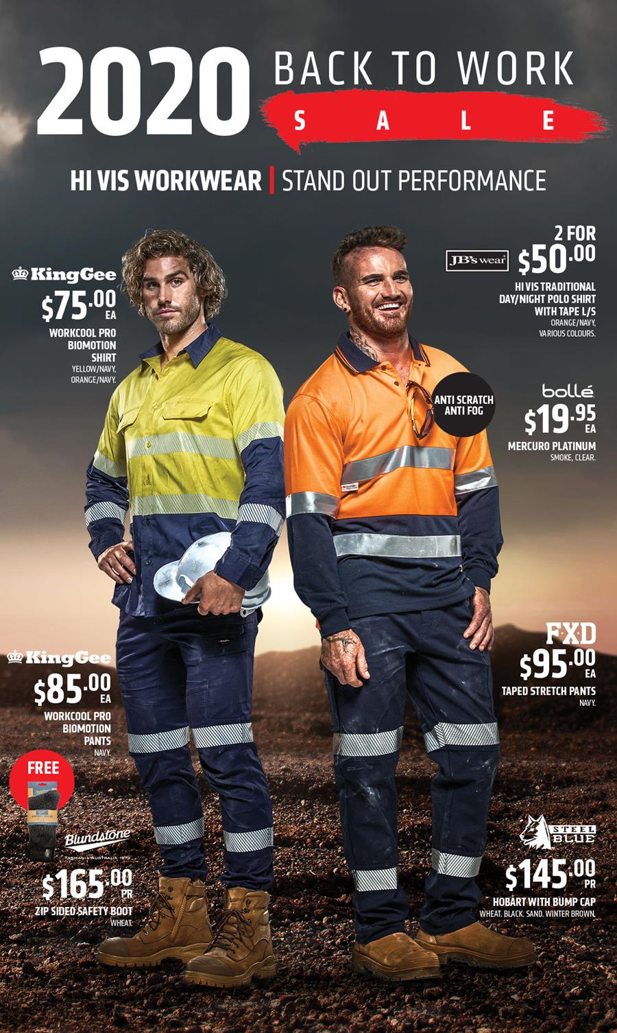 Hi Vis Workwear | Stand Out Performance