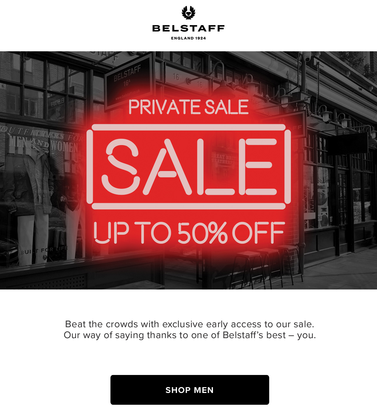 Private Sale - Up to 50% off