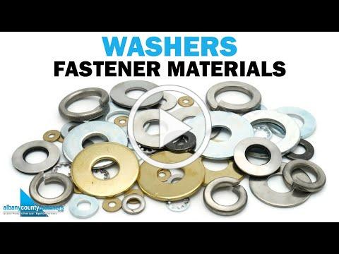 The Many Materials of Washers - Steel, Brass, Stainless, &amp; More | Fasteners 101