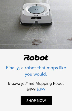 Save $100 on the Braava jet m6 Mopping Robot