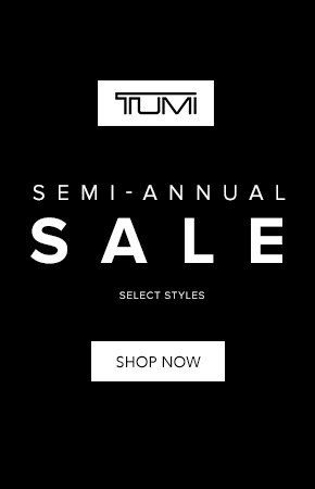Shop Tumi's semi annual sale