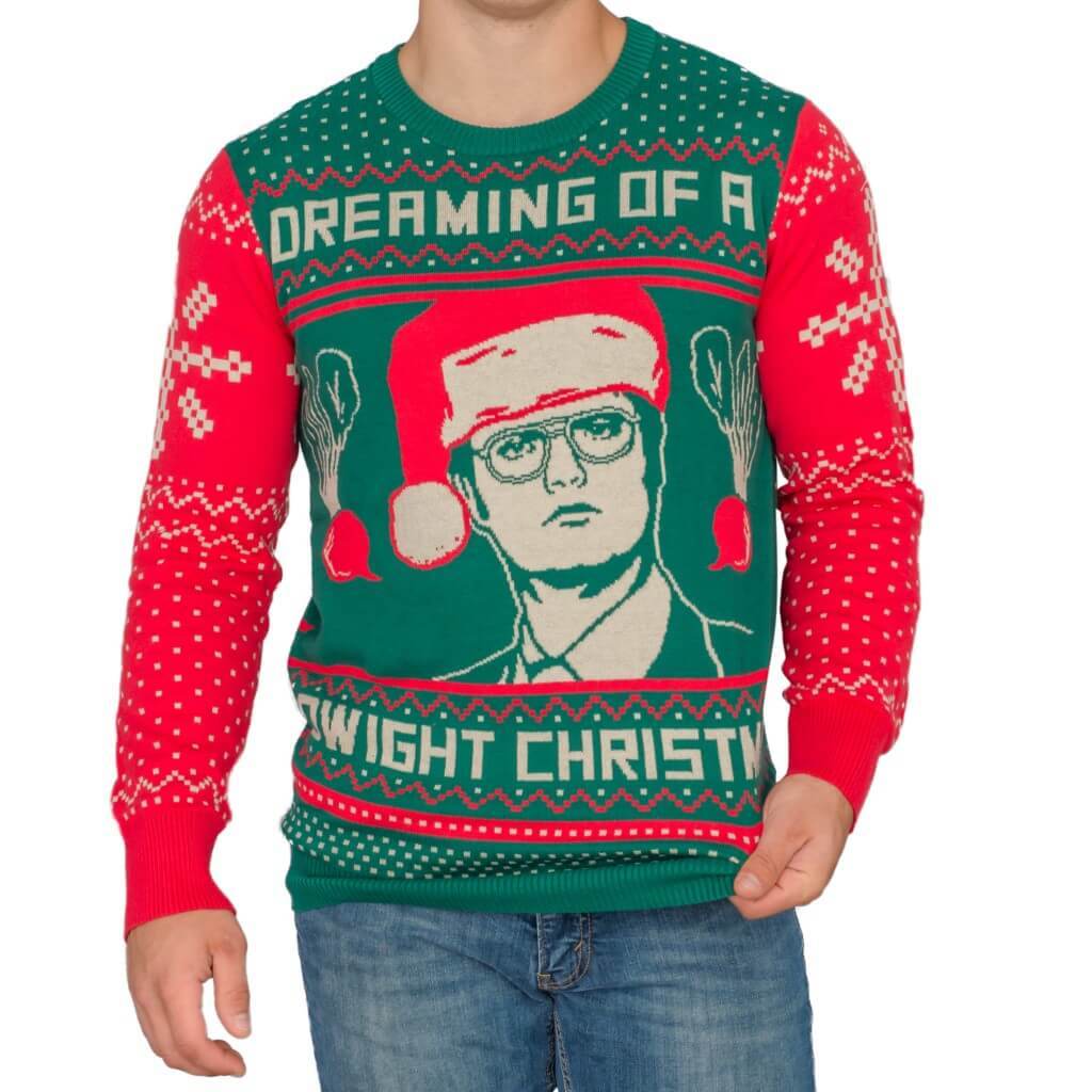 Image of The Office Dwight Christmas Beets Christmas Sweater
