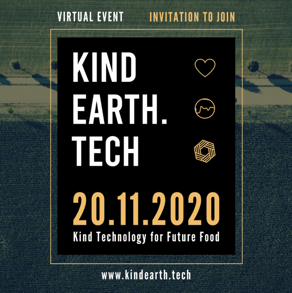 Kind Earth.Tech virtual event invitation