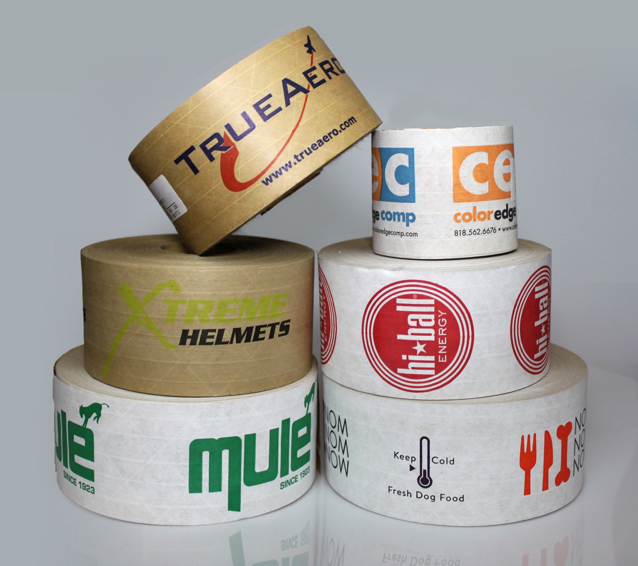 Image of Custom Reinforced Gummed Tape (Paper)