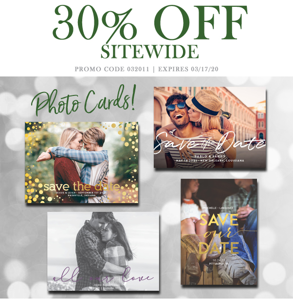 Take 30% off sitewide on your next online order only at theamericanwedding.com