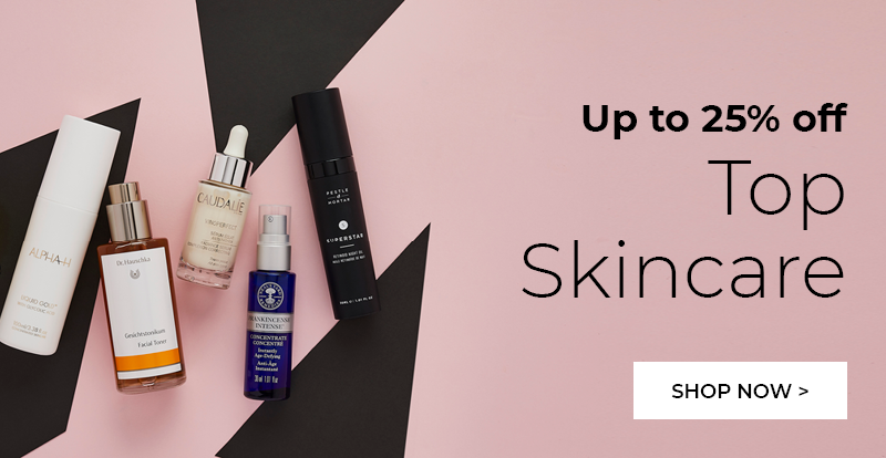 Up to 25% off Top Skincare