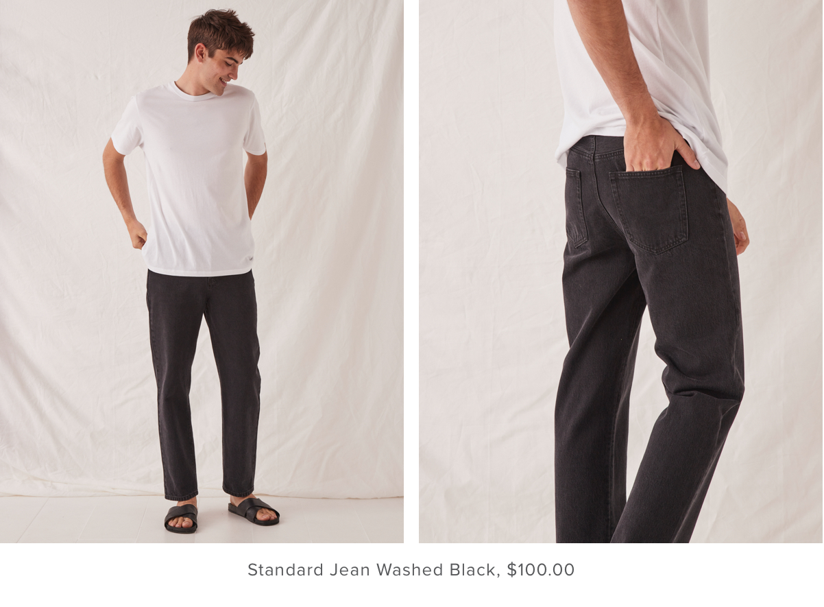 Standard Jean Washed Black | Assembly Label