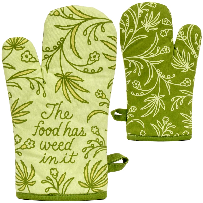 Image of The Food Has Weed In It Oven Mitt