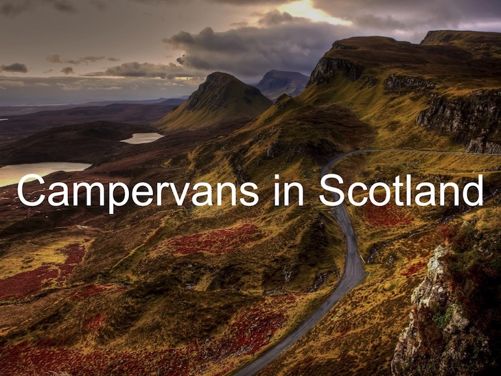 Campervan hire in Scotland