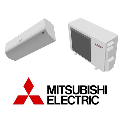 Cooling only MSY-TP R32 heat pumps from Mitsubishi Electric