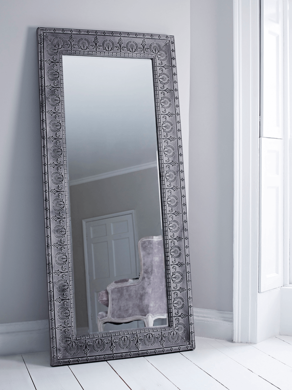 Ava Embossed Full Length Mirror