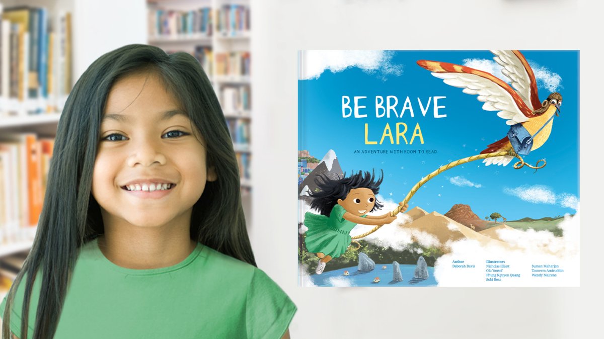 "Be Brave" Librio book 