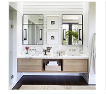 Loving what @rayboothdesign and @mcalpinehouse did with this stunning bathroom