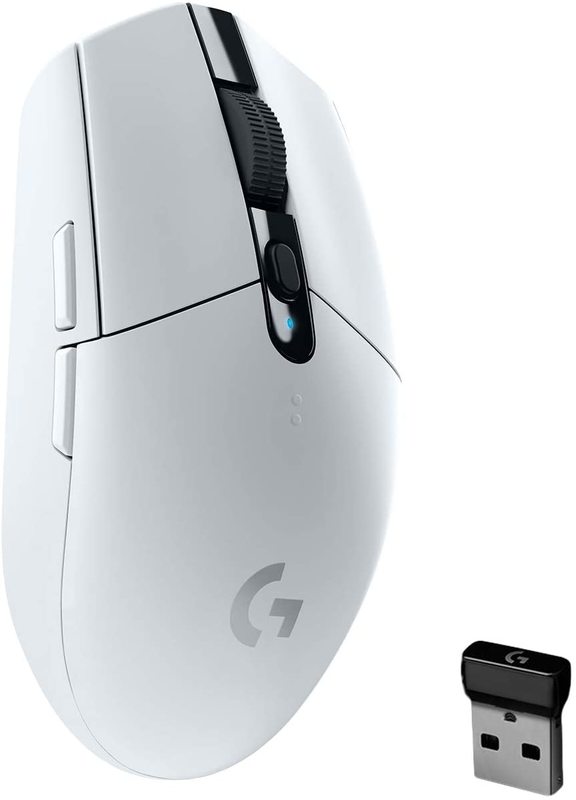 Logitech G305 LIGHTSPEED Wireless Gaming Mouse - White for PC