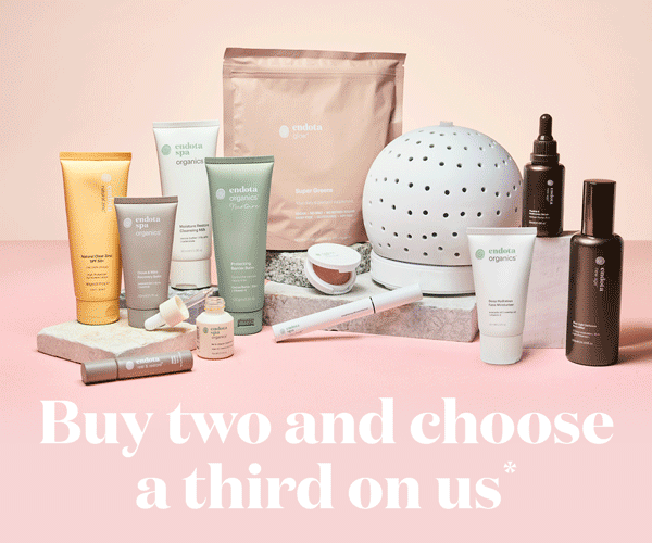 Buy two and choose a third on us*