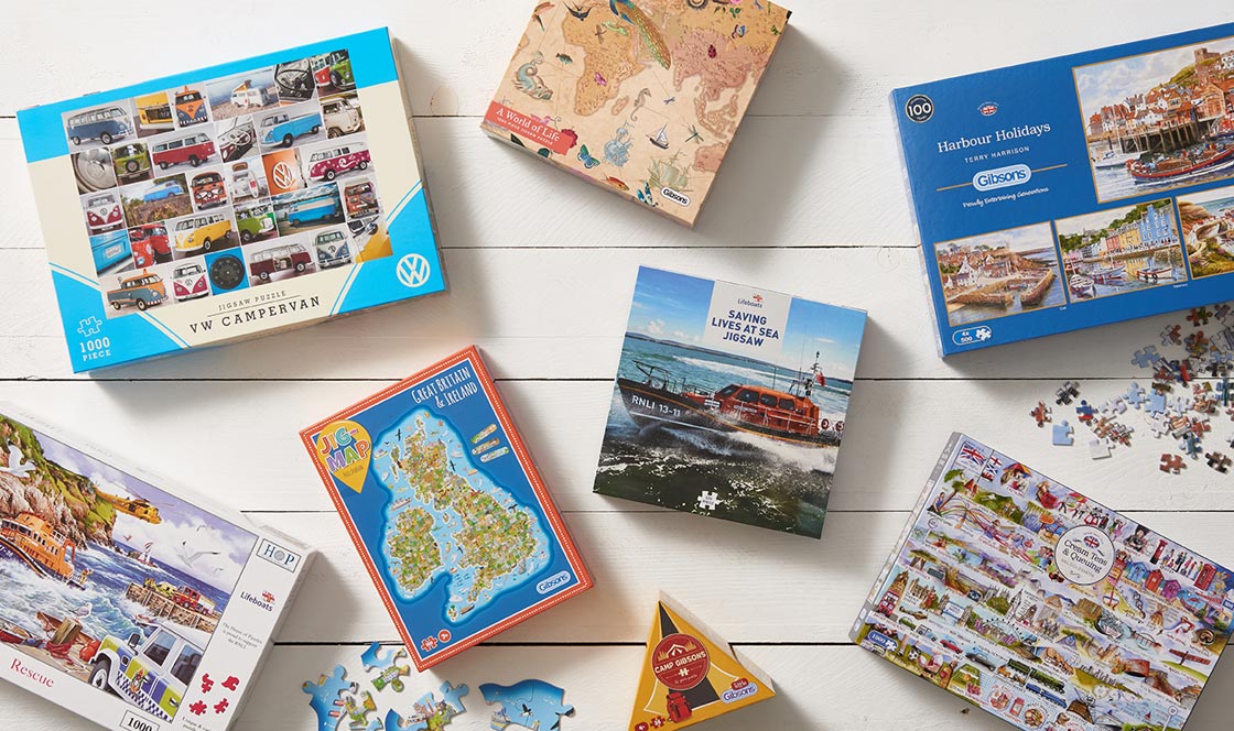 From harbour holidays to classic campervans, escape with an RNLI puzzle this summer. Credit: RNLI