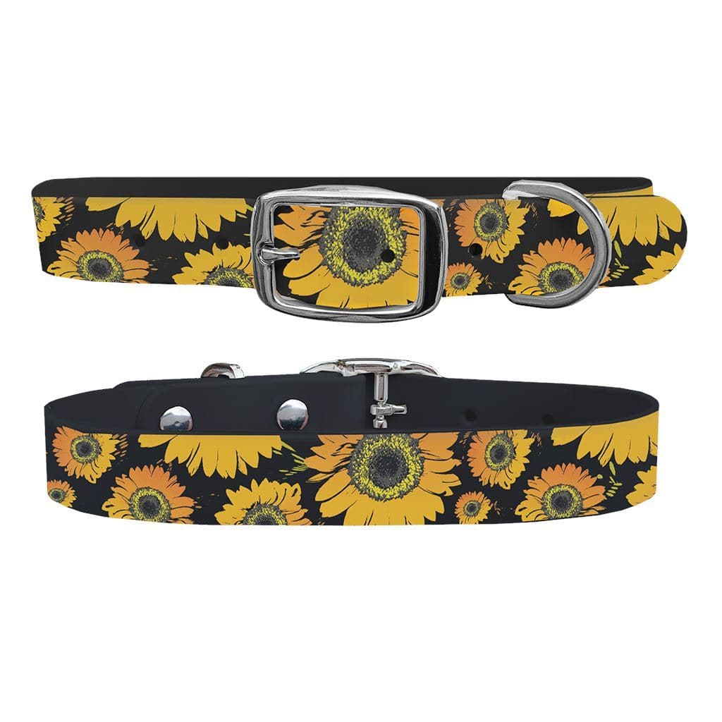 Sunflower Dog Collar