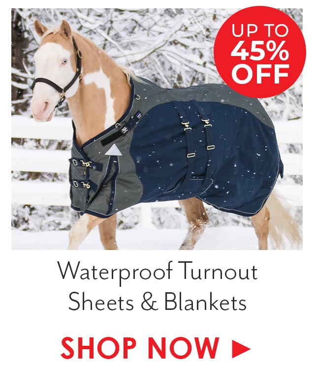 Up to 45% off Waterproof Turnout Sheets & Blankets