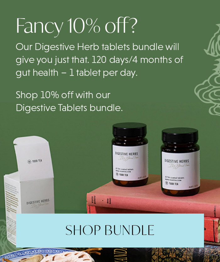 Shop 10% off with our Digestive Tablets bundle.