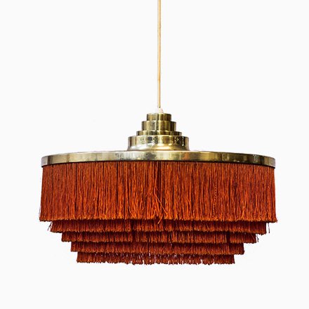 Image of Fringe Ceiling Lamp by Hans-Agne Jakobsson for H. A. Jakobsson AB, 1960s