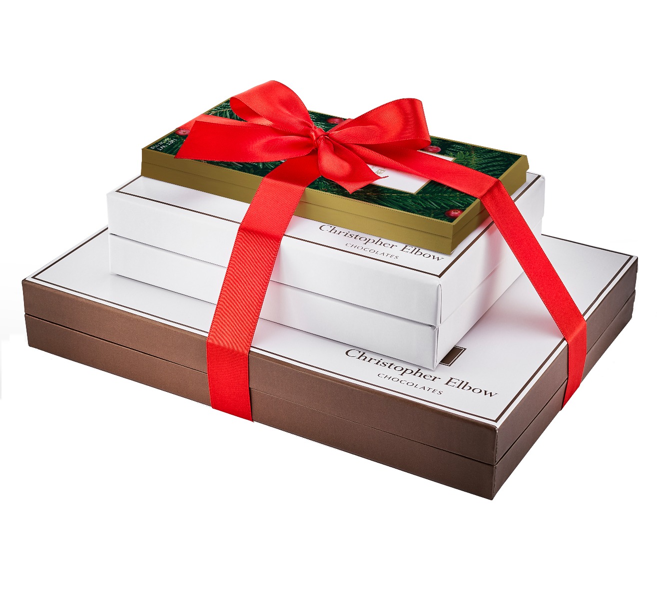 Holiday Signature Chocolate Gift Tower