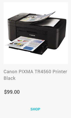 Canon PIXMA TR4560 Printer Black